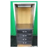 Ferno Stainless Cabinet w/ Light 60x20 60x24x18