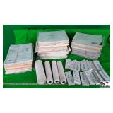 Cardex, Quinton Z-Fold Lot of Various ECG Paper &