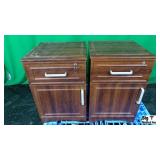 Lot of (2) Bed-Side Night Stands (20x20x30)