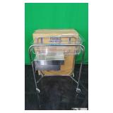 Pedigo Stainless Steel Basin Stand with Shelf Pedigo Stainless Steel Basin Stand with Shelf