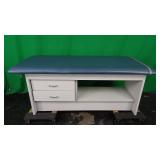 Exam Table with Cabinets