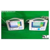 Casmed 750 Lot of 2 Patient Monitors with Spo2, EC