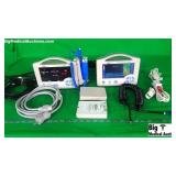 Casmed 740750 Lot of 2 Patient Monitors 1 wih SpO2