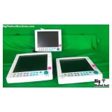 GE D-LCC12A01 Lot of 3 Patient/Display Monitors (N