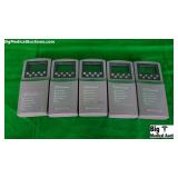 Nellcor N-65 Lot Of (5) Pulse Oximeters