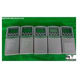 Nellcor N-65 Lot Of (5) Pulse Oximeters