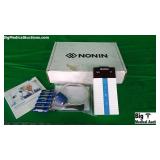 NONIN 8500 Pulse Oximeter W/ Batteries And SPO2 Ca