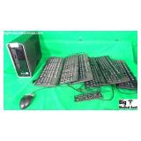 Lot of PC, Keyboards & Mouse (No Power Supply Incl