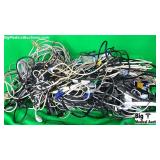 Lot Of Various CPU Cables, Power Supply Cords, ECG Lot Of Various CPU Cables, Power Supply Cords, ECG