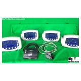 Welch Allyn 53NTP Lot of 4 Patient Monitors with S Welch Allyn 53NTP Lot of 4 Patient Monitors with S