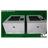 HP M452DN Lot of 2 Color Laser Jet Pro Printers