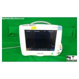 Philips MP50 Intellivue Patient Monitor W/ ECG, De