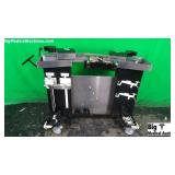 Mizuho OSI 5863 Orthopedic Traction Arc Cart And A Mizuho OSI 5863 Orthopedic Traction Arc Cart And A