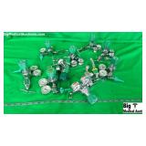 Lot Of Oxygen Gas Regulators Lot Of Oxygen Gas Regulators