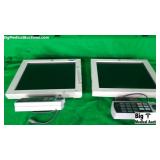 Ge CDL1556A, CDA15RT Lot Of 2 LCD Display Flat Scr