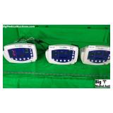 Welch Allyn 53NT0 Lot of 3 Patient Monitors with S Welch Allyn 53NT0 Lot of 3 Patient Monitors with S