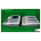 Burdick Atria 6100/3000 Lot of 2 ECG Machines (mis Burdick Atria 6100/3000 Lot of 2 ECG Machines (mis