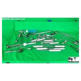 Lot Of Various Surgical Instruments. Lot Of Various Surgical Instruments.