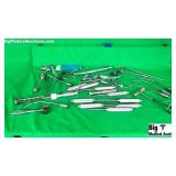 Lot Of Various Surgical Instruments.