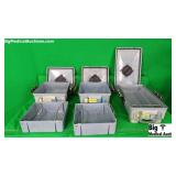 Steris Th24aa Lot Of (3) Sterilization Cases Steris Th24aa Lot Of (3) Sterilization Cases
