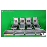 Steris TJ05AA Lot of 4 Sterilization Cases Steris TJ05AA Lot of 4 Sterilization Cases