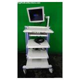 Olympus SC-SX19-A1A11 19 in Monitor On Multi Tier Olympus SC-SX19-A1A11 19 in Monitor On Multi Tier