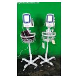 WelchAllyn Lxi Lot of 2 Spot Vital Signs Machines WelchAllyn Lxi Lot of 2 Spot Vital Signs Machines