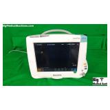 Philips MP50 Intellivue Patient Monitor W/ ECG, De