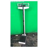 Detecto 439 Eye-Level Beam Scale with Height Rod