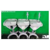 GE Mac 5000 Lot Of 3 ECG Carts GE Mac 5000 Lot Of 3 ECG Carts