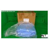 Percision 106611 Clean Room Lab Coat, Blue X-Large Percision 106611 Clean Room Lab Coat, Blue X-Large