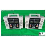 Baxter Flo-Gard 6301 Lot Of (2) Infusion Pumps Baxter Flo-Gard 6301 Lot Of (2) Infusion Pumps