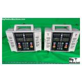 Baxter Flo-Gard 6301 Lot Of (2) Infusion Pumps