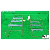 Aesculap MD375 Lot Of 2 Sterilization Tray W/ Cont Aesculap MD375 Lot Of 2 Sterilization Tray W/ Cont
