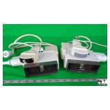 GE 348C Lot of (2) Convex Ultrasound Probes