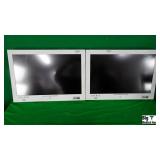 Steris VTS-24-HD003 Lot of (2) 24'Inch Flat Panel