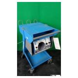 Valleylab OptiMumm Smoke Evacuator on Rolling Cart