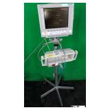 Agilent V24CT Patient Monitor with Module Rack wit