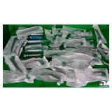 Lot of mixed laryngoscope blades and handles