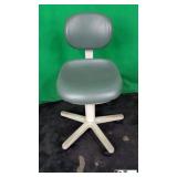 Midmark Rolling Stool with Back Rest