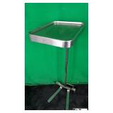 Stainless Steel Mayo Tray with Stand (21x16)