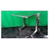 Mobile Stainless Steel Table (42x34)