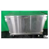 InterMetro Mobile Stainless Steel Cabinet