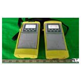 Nellcor N-65 Lot of (2) Hand-Held Pulse Oximeters