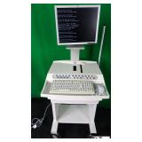GE Case Work Station with 19'Inch Monitor