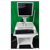 GE Case Work Station with 19'Inch Monitor