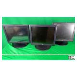 Elo ET1729L-7UWA-1-GY-G Lot of (3) 17'Inch Touchsc