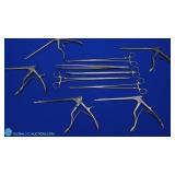 Redmond RB 4826 Lot of Punch Kerrison Rongeurs & O