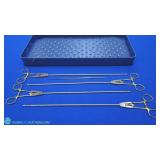 Jarit 600-251 Lot of 4 Laparoscopic Carb-Bite Need