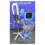 GE, Welch Allyn V100 Lot of 2 Patient Monitors On